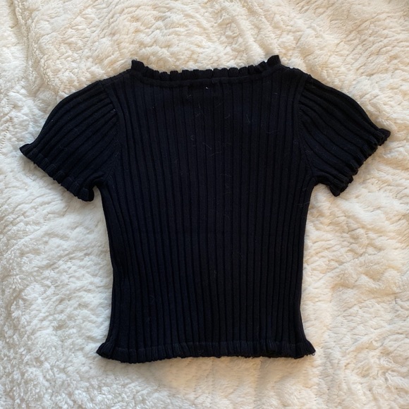 WHITE FOX | KNIT CROP *never worn - Picture 5 of 5
